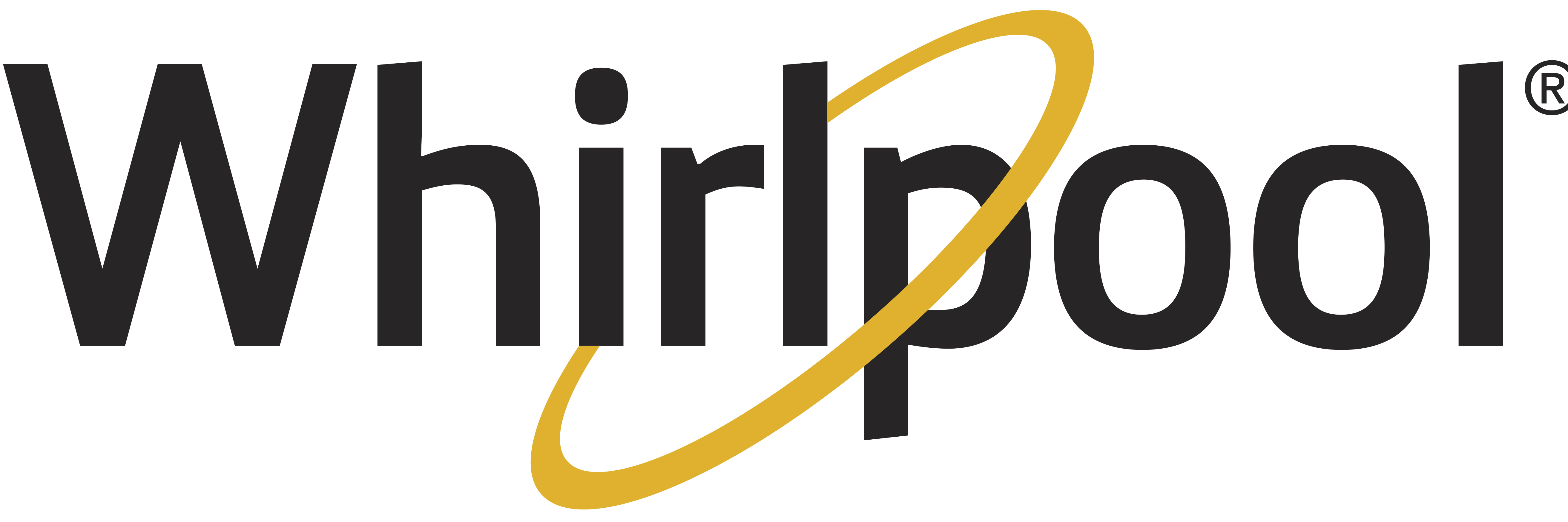 Logotipo de Whirlpool, marca de electrodomésticos atendida